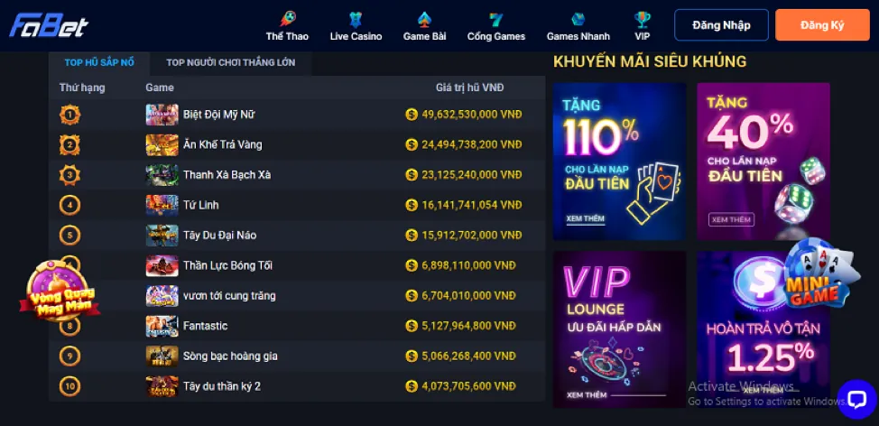 Hoàn trả thua cược kinh88 app